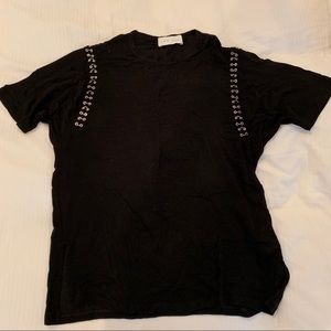 IRO black oversized t shirt size XS
